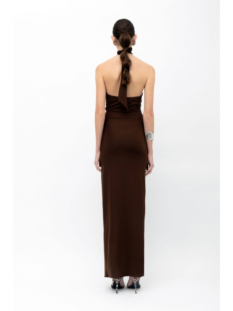 Φόρεμα&nbsp;Canela&nbsp;brown&nbsp;